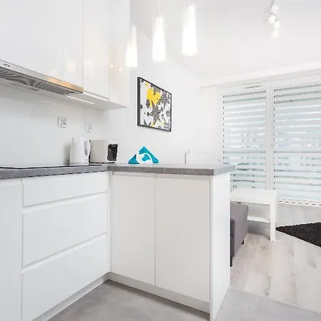 Inpoint One Bedroom With Balcony Self Check-in Near Vistula River&tauron Arena Apartment