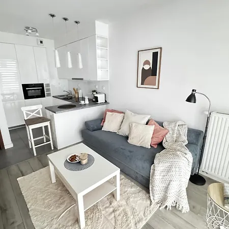 Апартаменты Inpoint One Bedroom With Balcony Self Check-in Near Vistula River&tauron Arena Краков