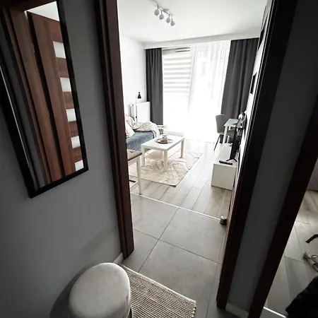 Inpoint One Bedroom With Balcony Self Check-in Near Vistula River&tauron Arena Daire