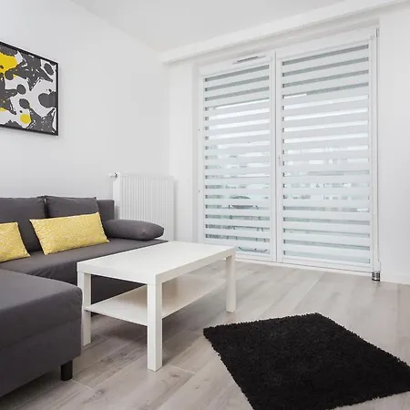 Inpoint One Bedroom With Balcony Self Check-in Near Vistula River&tauron Arena Apartment *