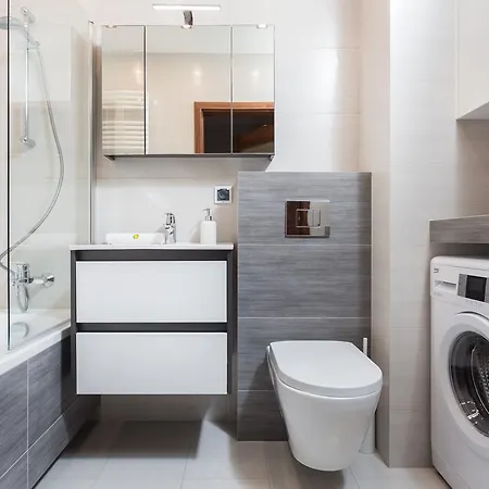 아파트 Inpoint One Bedroom With Balcony Self Check-in Near Vistula River&tauron Arena *