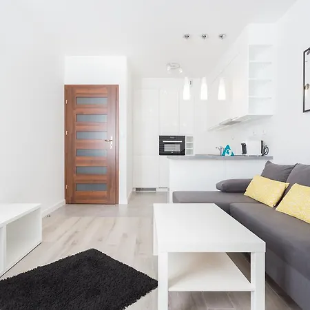 Apartamento Inpoint One Bedroom With Balcony Self Check-in Near Vistula River&tauron Arena Cracóvia